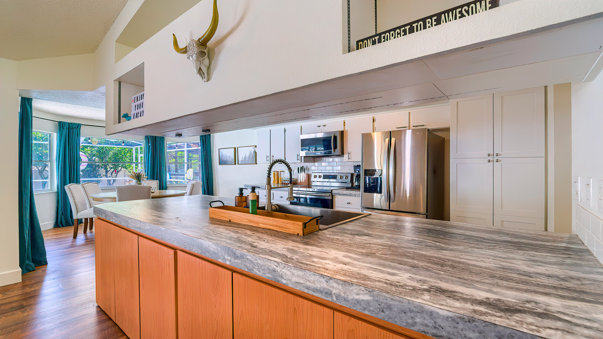 Real Estate Photography Vacation Rental Spring Hill FL Kitchen