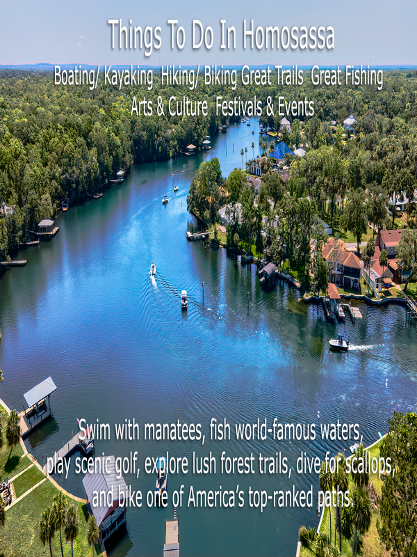 Real Estate Photography Homosassa Swim with manatees, fish world-famous waters, play scenic golf, explore lush forest trails, dive for scallops, and bike one of America’s top-ranked paths.