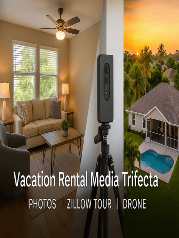 Real Estate Photography Vacation Rental Property Media Trifecta