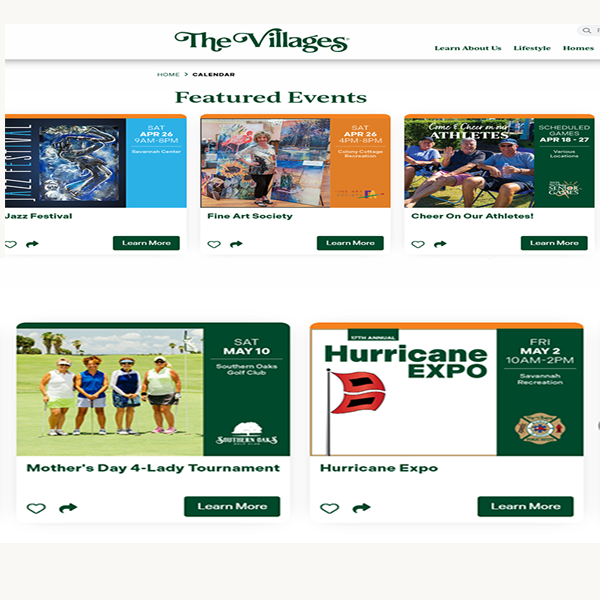 real estate photography the village event calendar